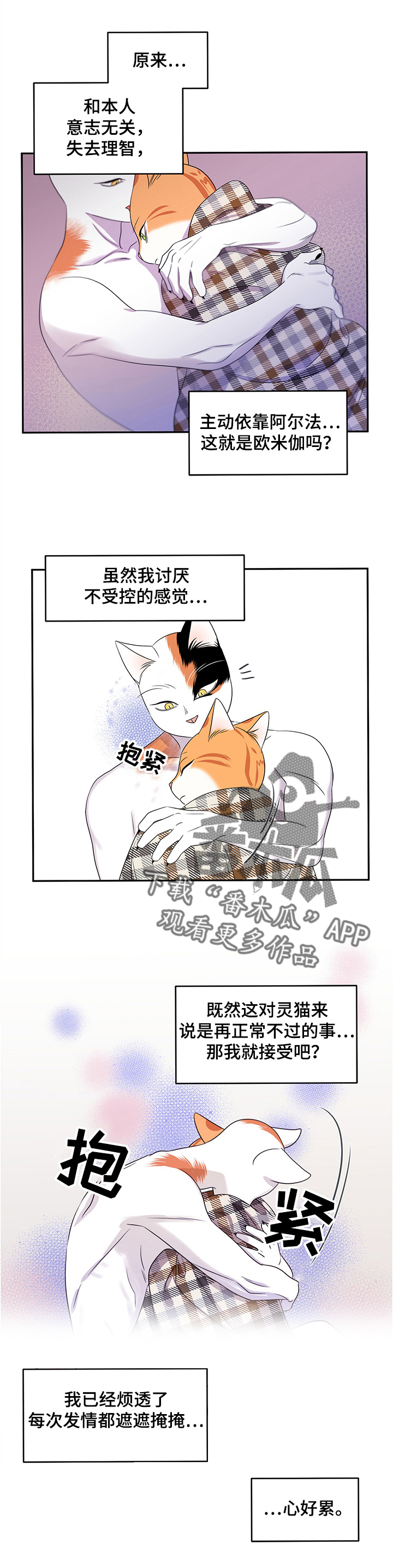 灵猫欧米伽吻戏完整版漫画,第8章：你醒了4图