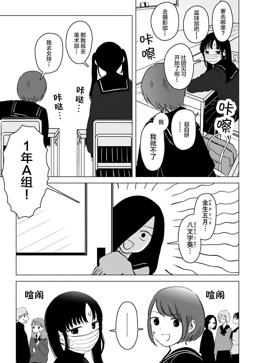 前进吧！超自然研究部漫画,第2话粗粗糙糙东西南北高中超自然研究部1图