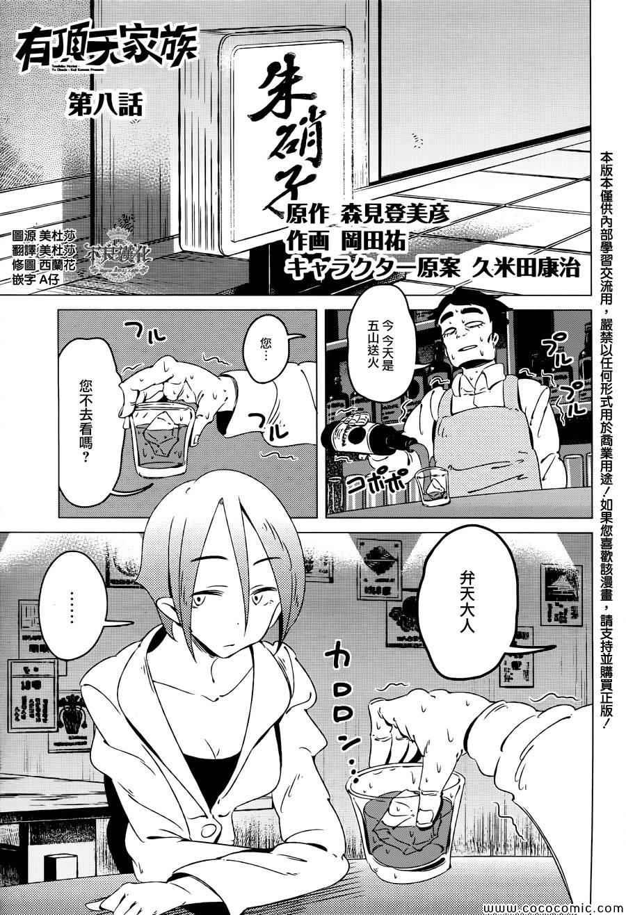 有顶天家族漫画,第8话1图