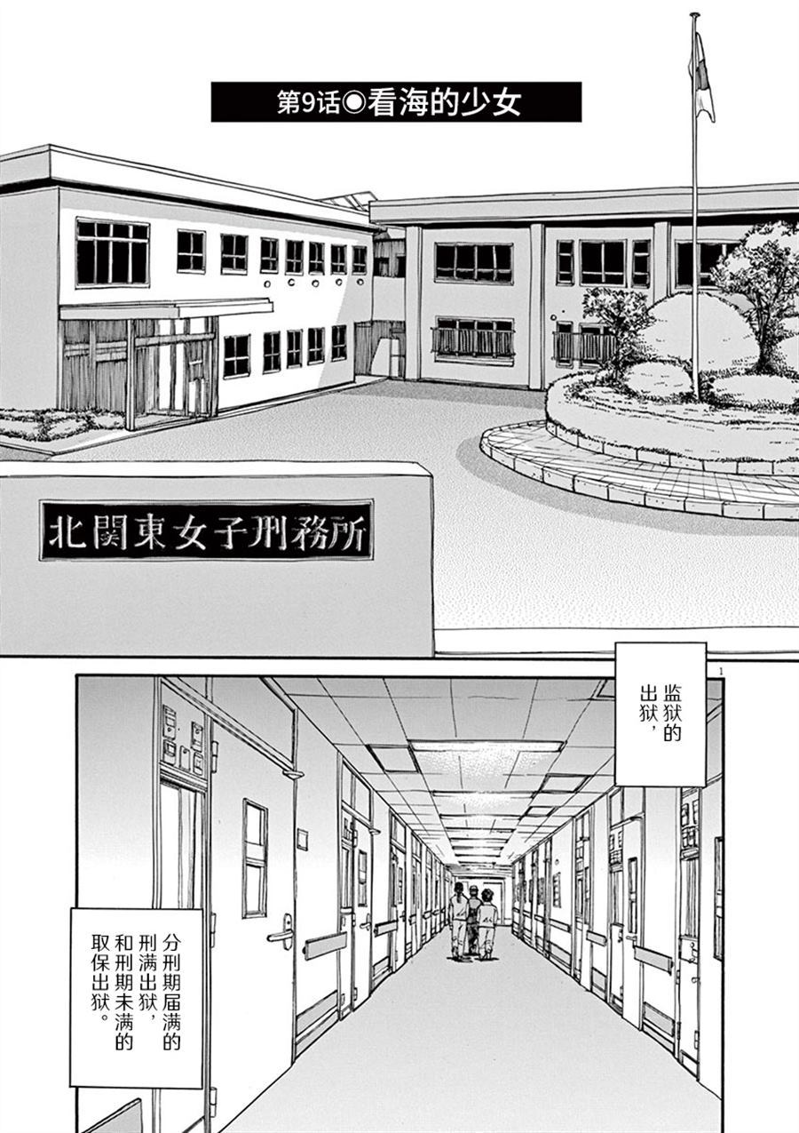 前科者漫画,第9话看海的少女1图