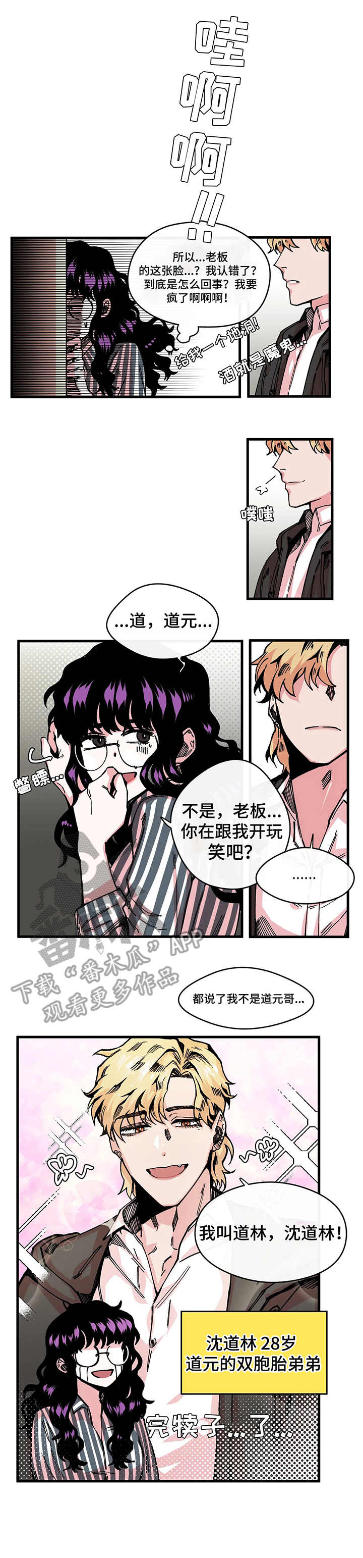 刺玫瑰漫画,第8章：双胞胎1图