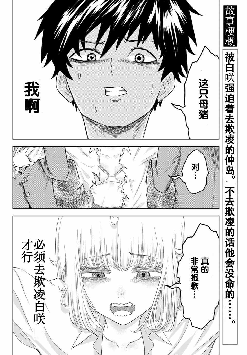 悲惨的欺凌者解说漫画,第2话2图