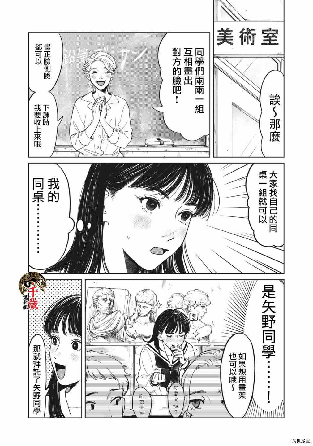 矢野同学观察日记漫画,第4话2图