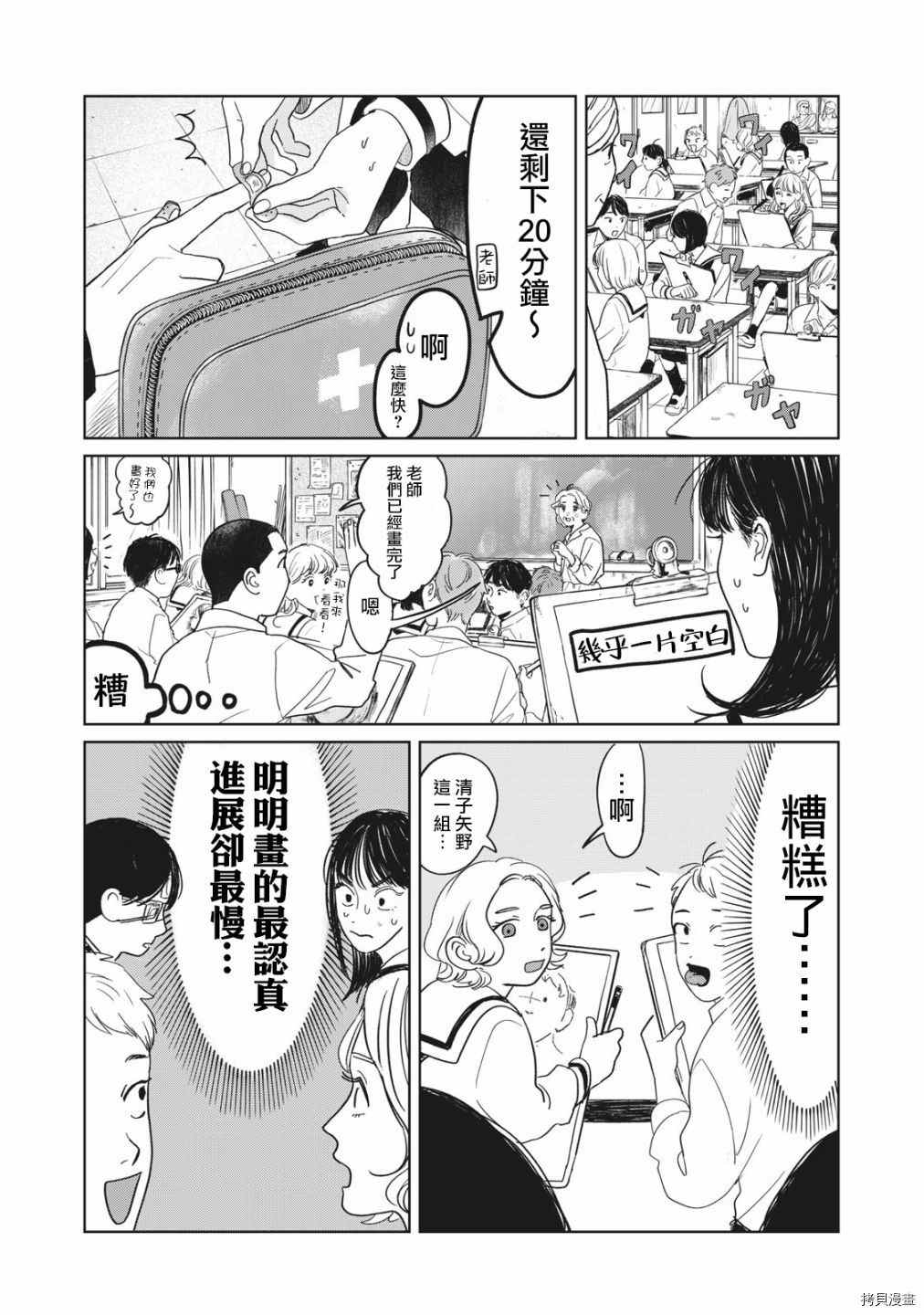 矢野同学观察日记漫画,第4话4图