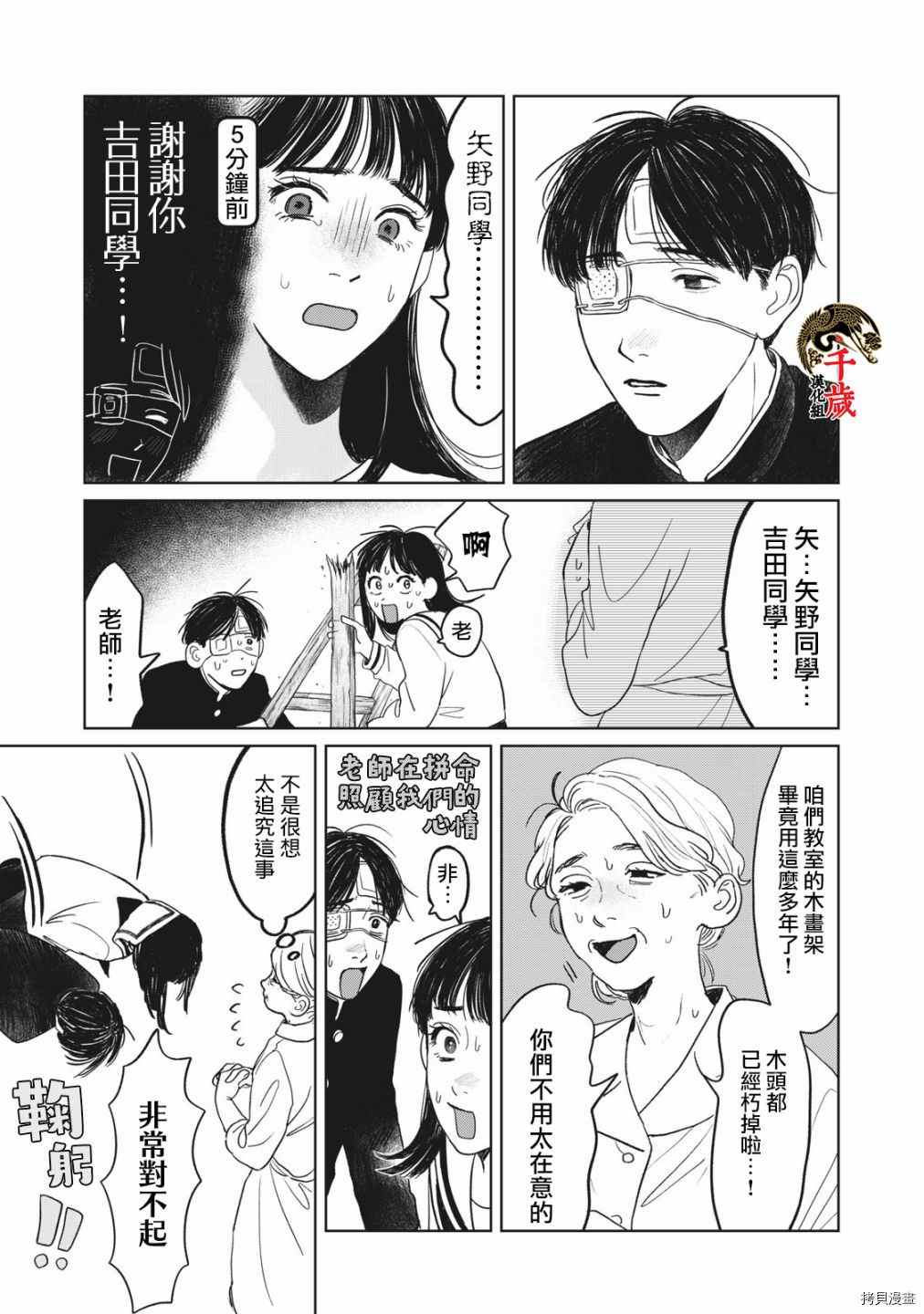 矢野同学观察日记漫画,第4话1图