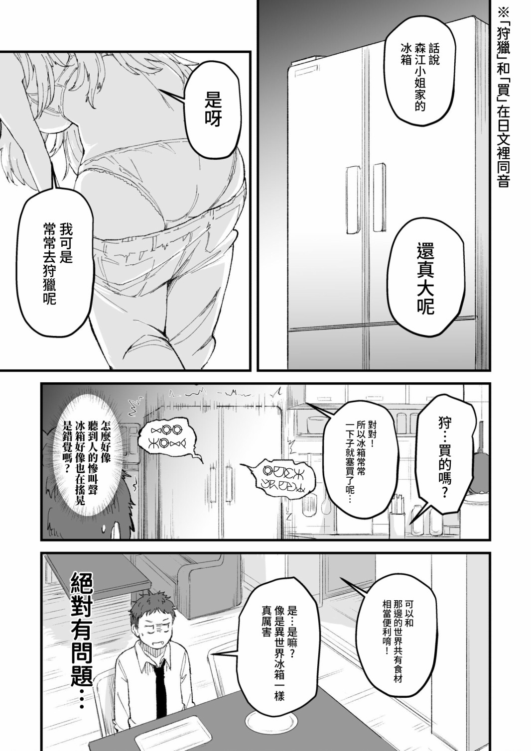 探索发现！我的异世界精灵小姐漫画,第1话3图