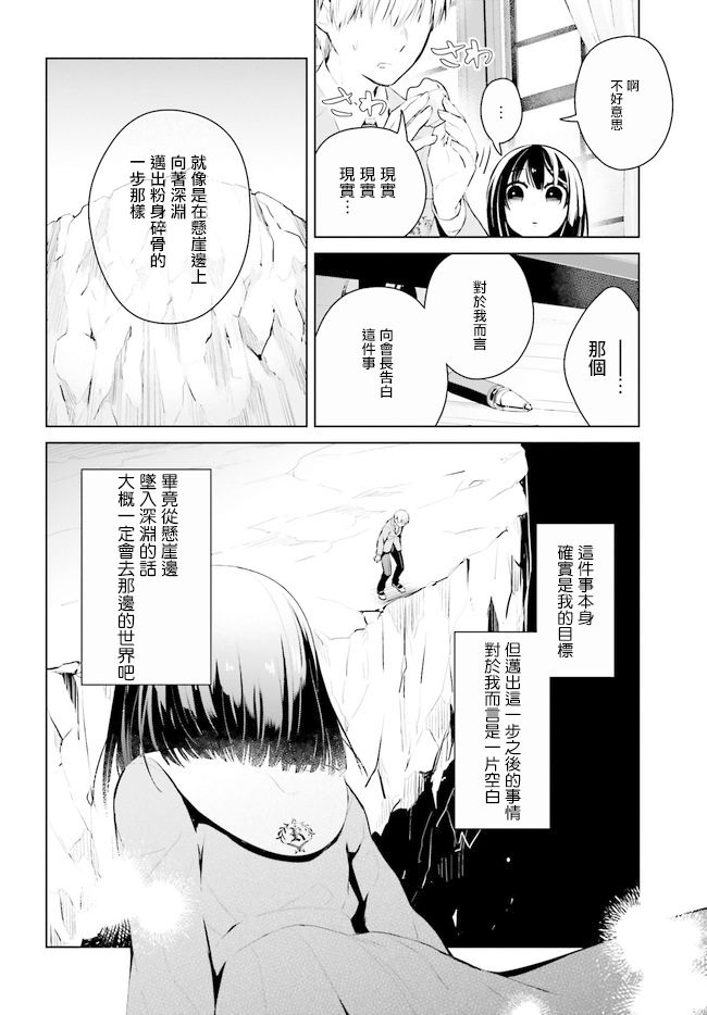 鸫学姐的喜欢有点怪漫画,第3话1图