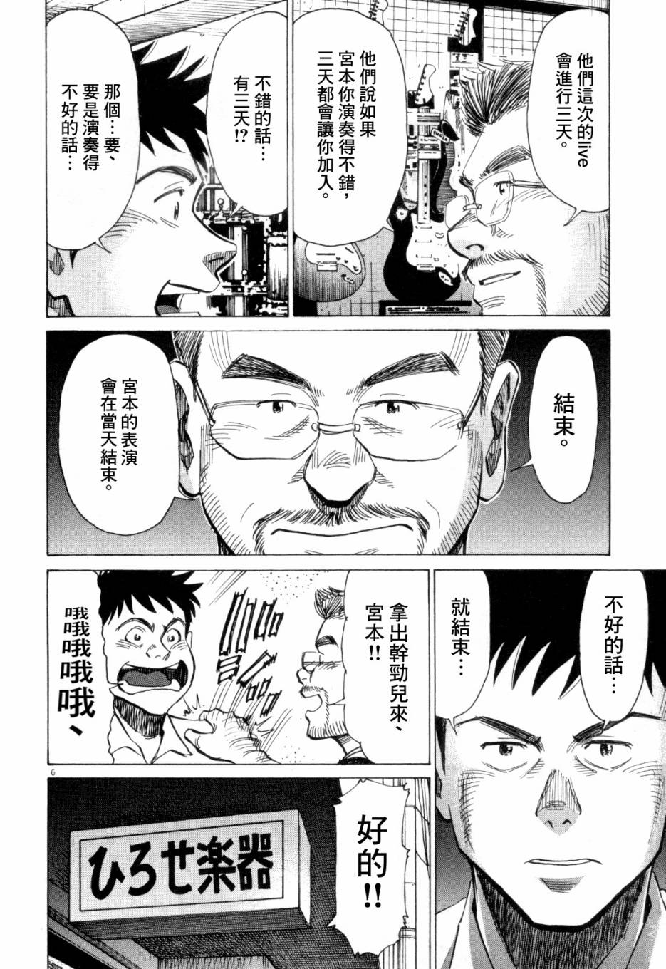 BLUE GIANT漫画,第1卷4图