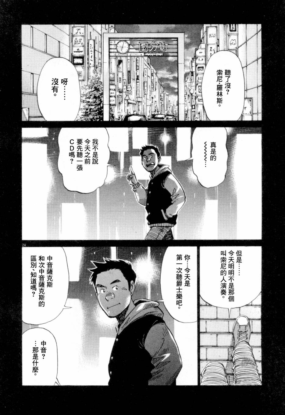 BLUE GIANT漫画,第1卷1图