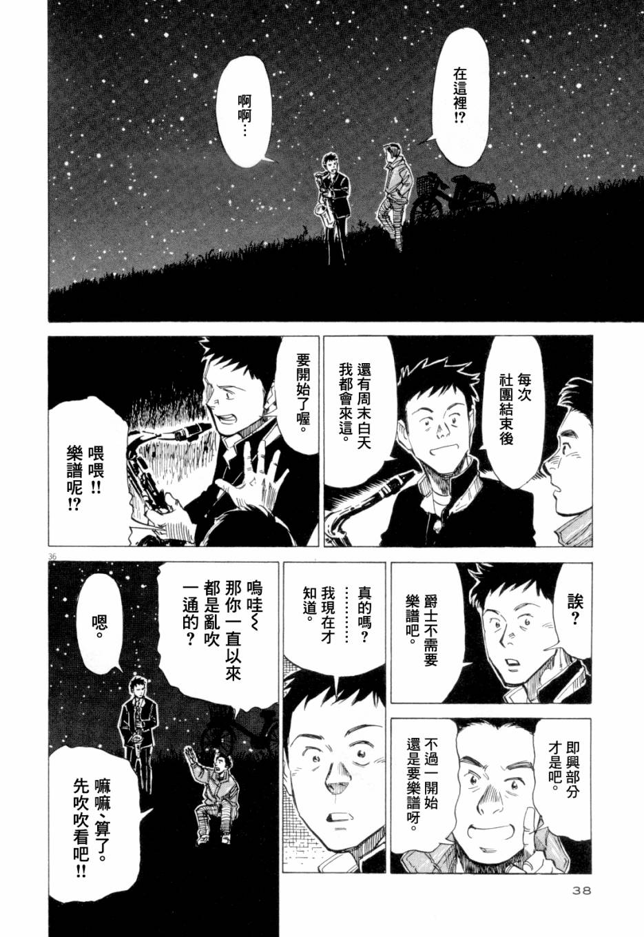 BLUE GIANT漫画,第1卷3图