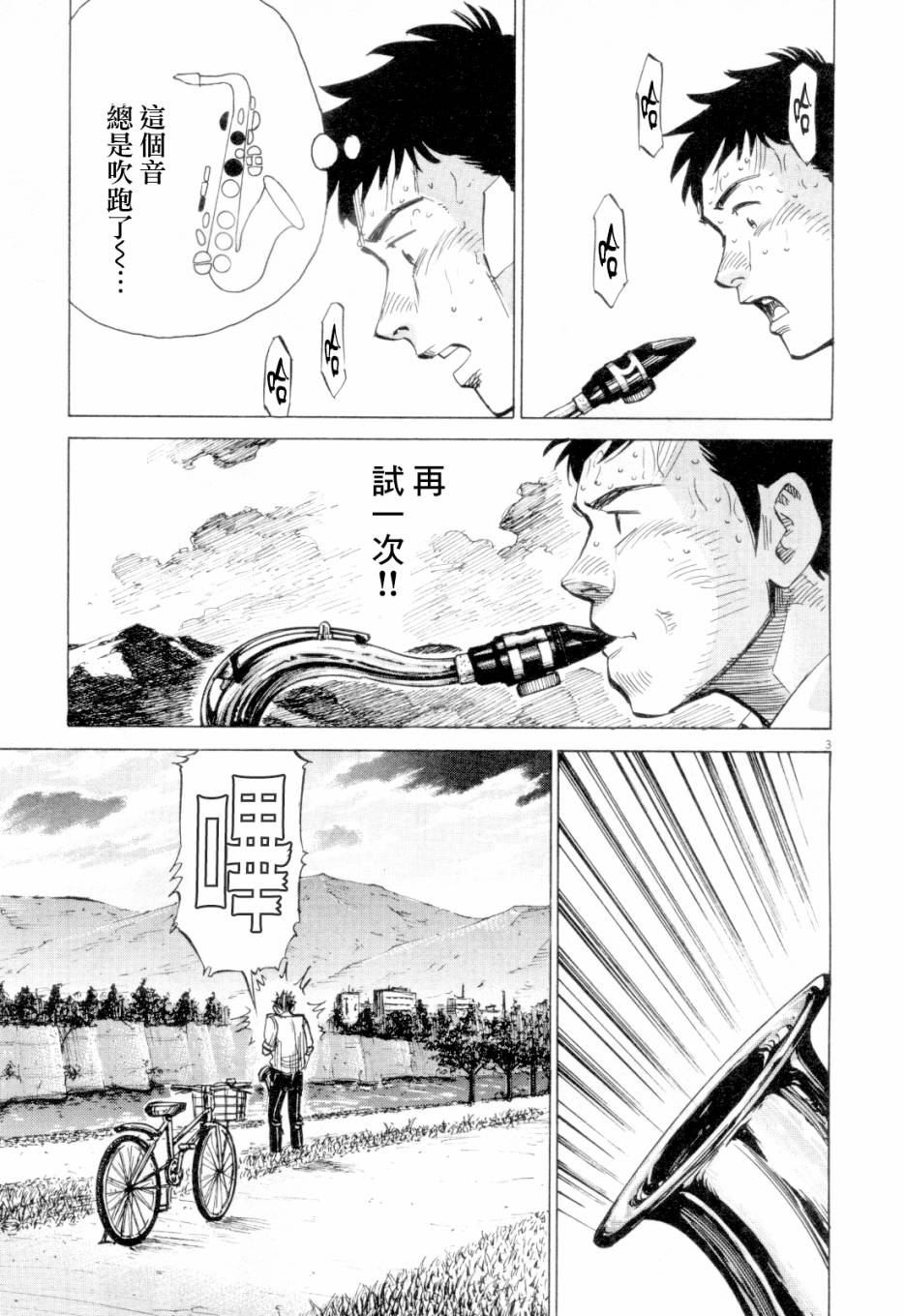 BLUE GIANT漫画,第1卷4图