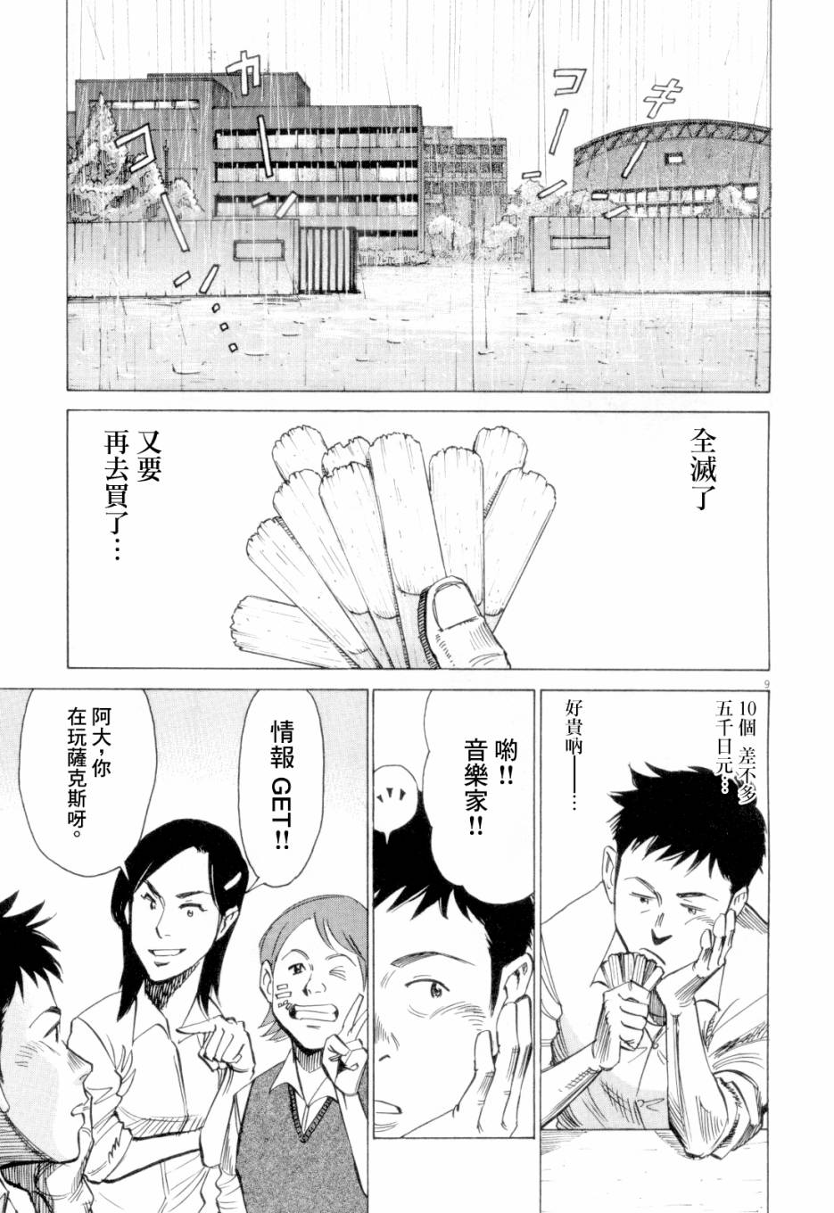 BLUE GIANT漫画,第1卷5图