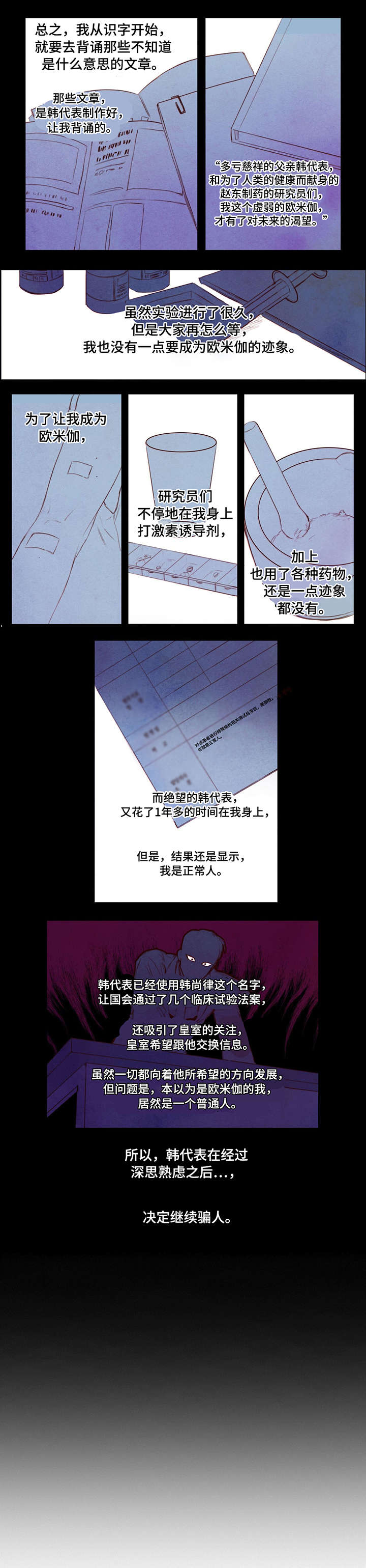 柳树下停车有树胶漫画,第2章：人造欧米伽2图