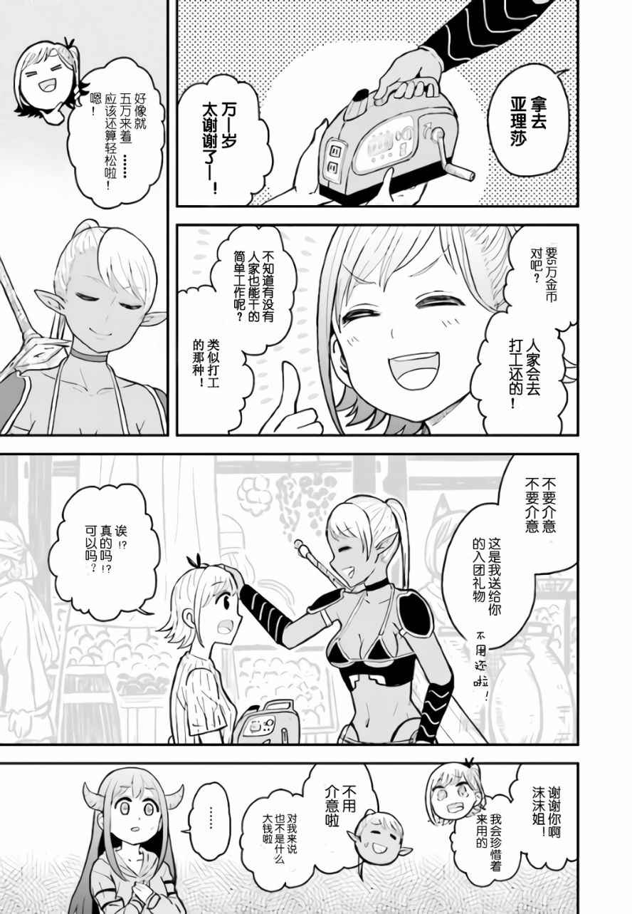 暗黑骑士团长与青春GIRL漫画,第7话1图