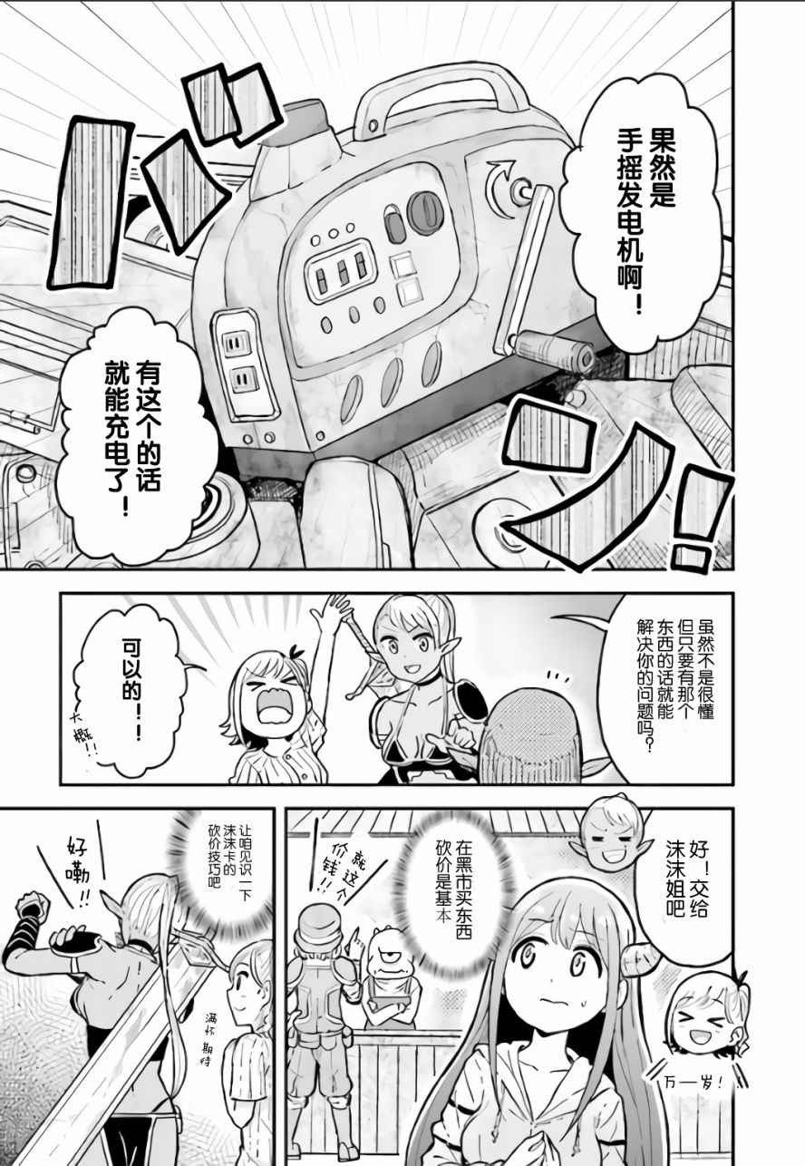 暗黑骑士团长与青春GIRL漫画,第7话4图