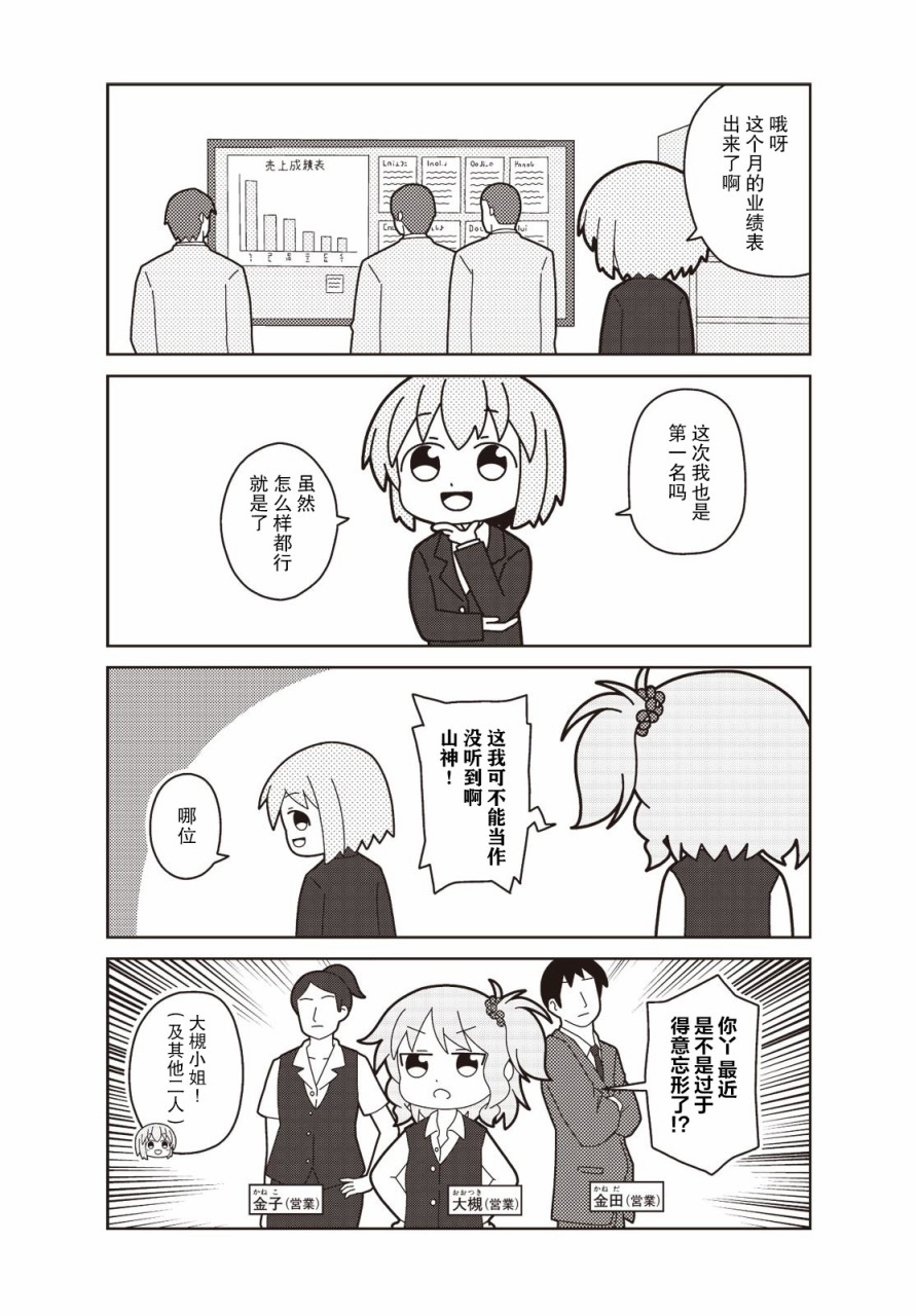 这是工作哦！赤根小姐漫画,第5话2图