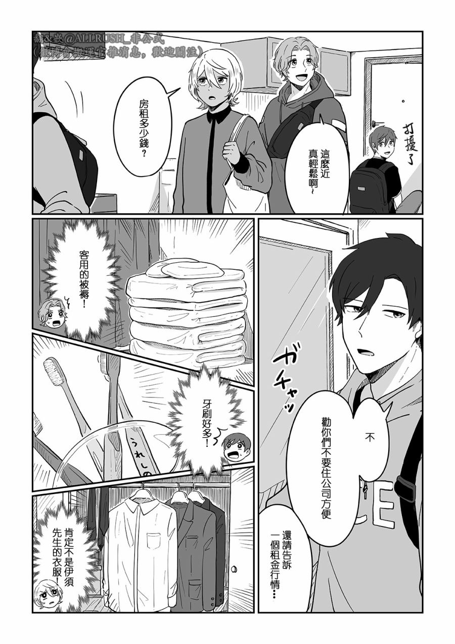 ALL RUSH!!漫画,第8话3图