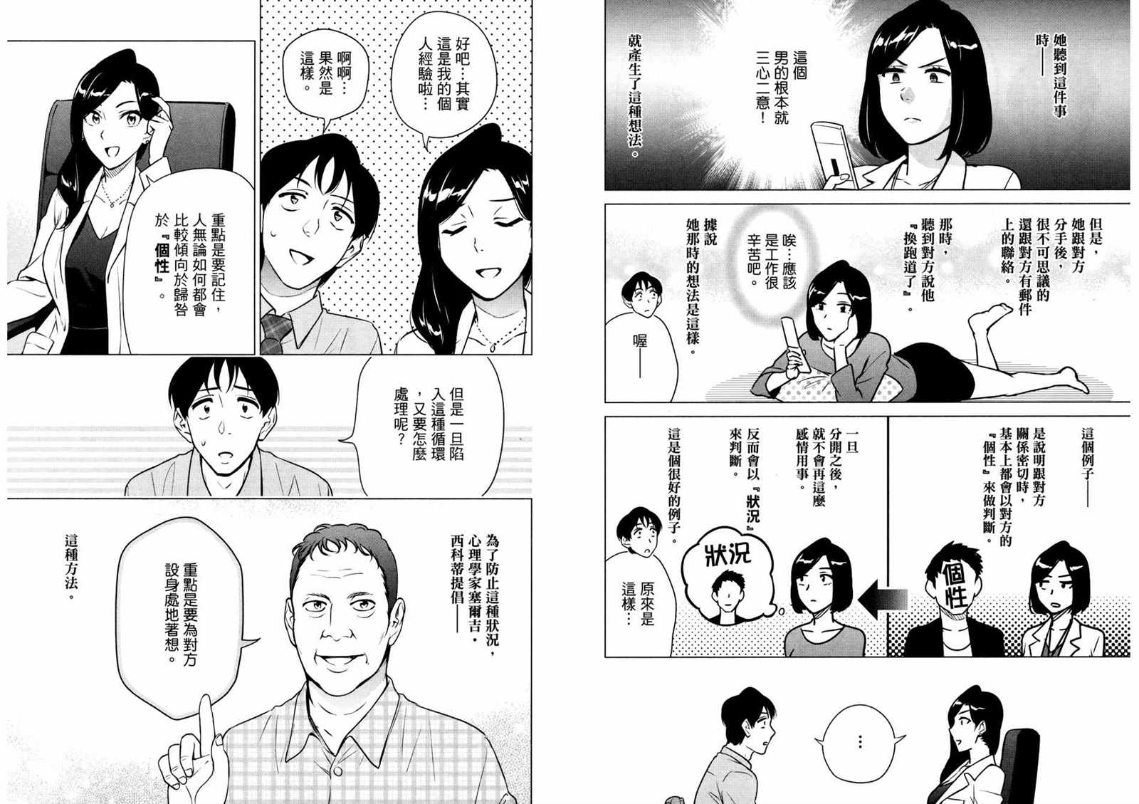 看漫画学习抗压咨商室漫画,第2卷4图