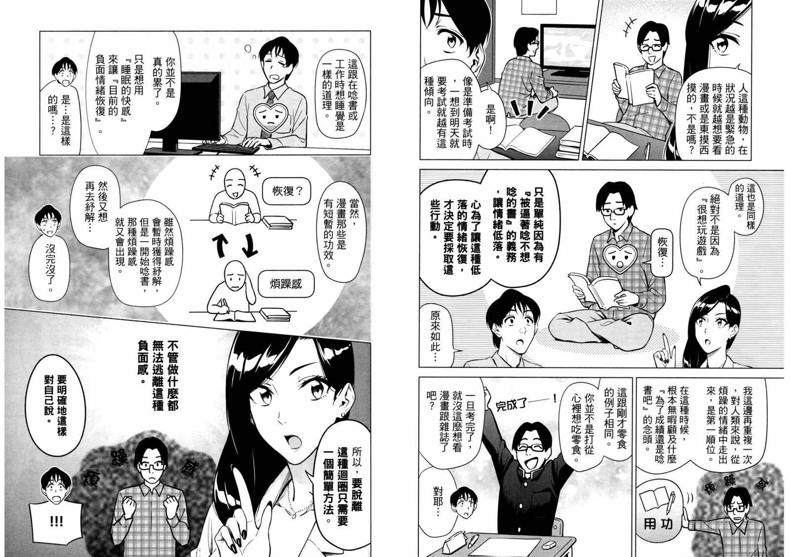 看漫画学习抗压咨商室漫画,第2卷2图