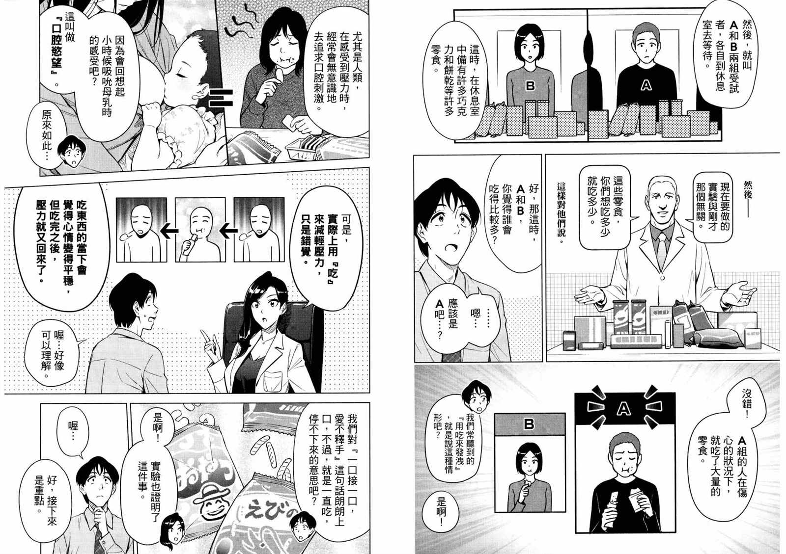 看漫画学习抗压咨商室漫画,第2卷4图