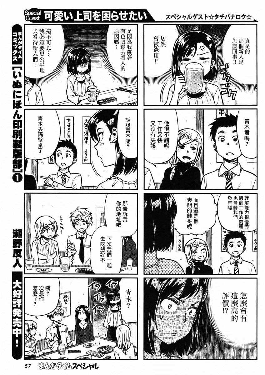 想让可爱的上司为我困扰漫画,第2话3图