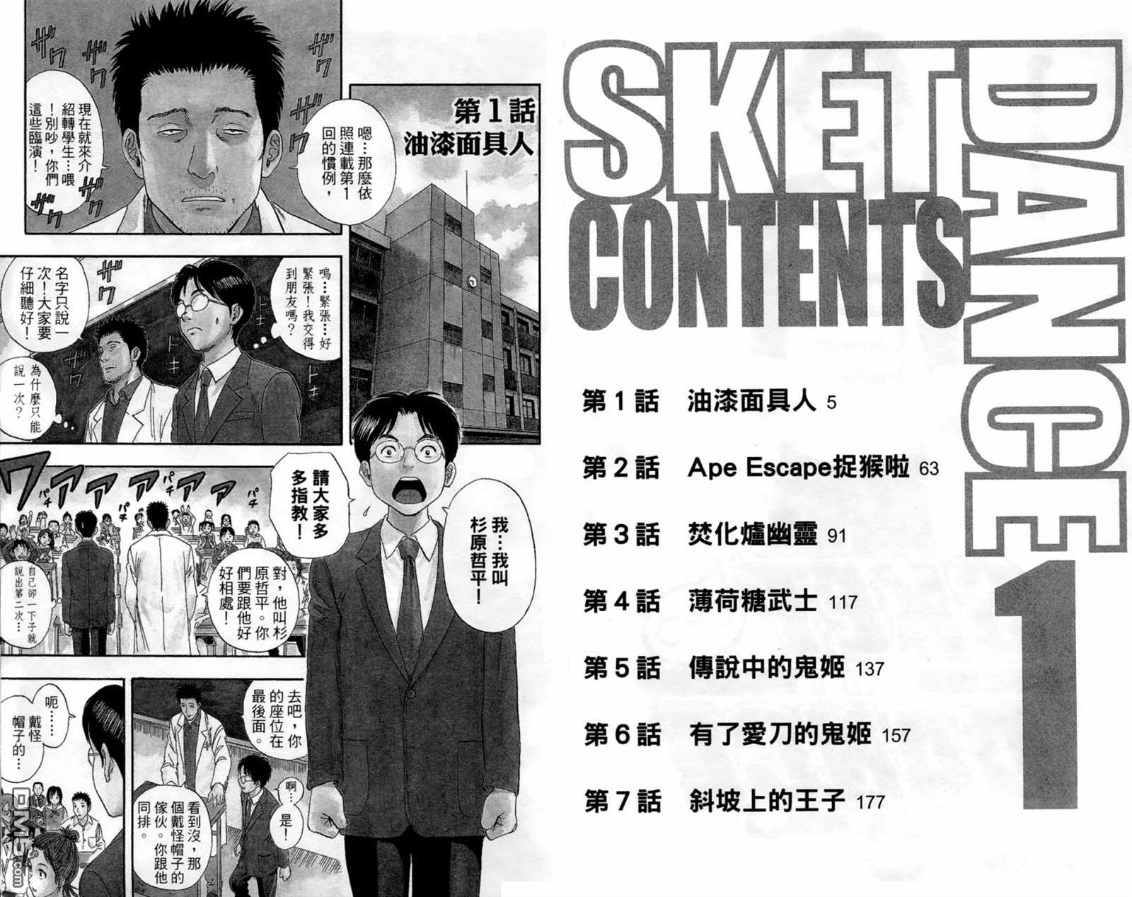 Sket Dance漫画,第1卷4图