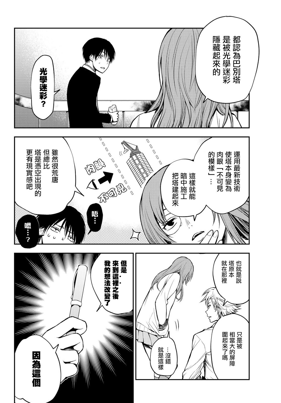 东京巴别塔漫画,第3话天使.人类1图