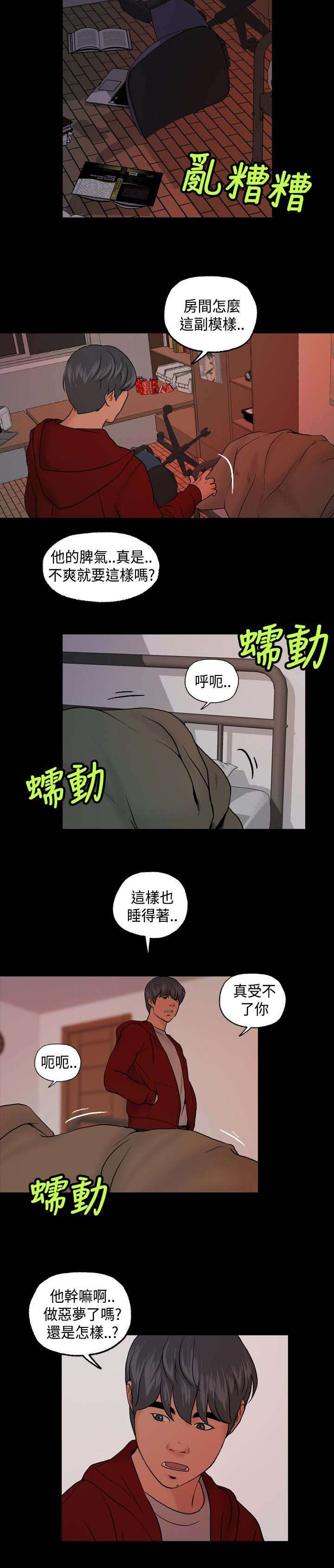 宿舍怪谈漫画,第10章：毫无收获3图