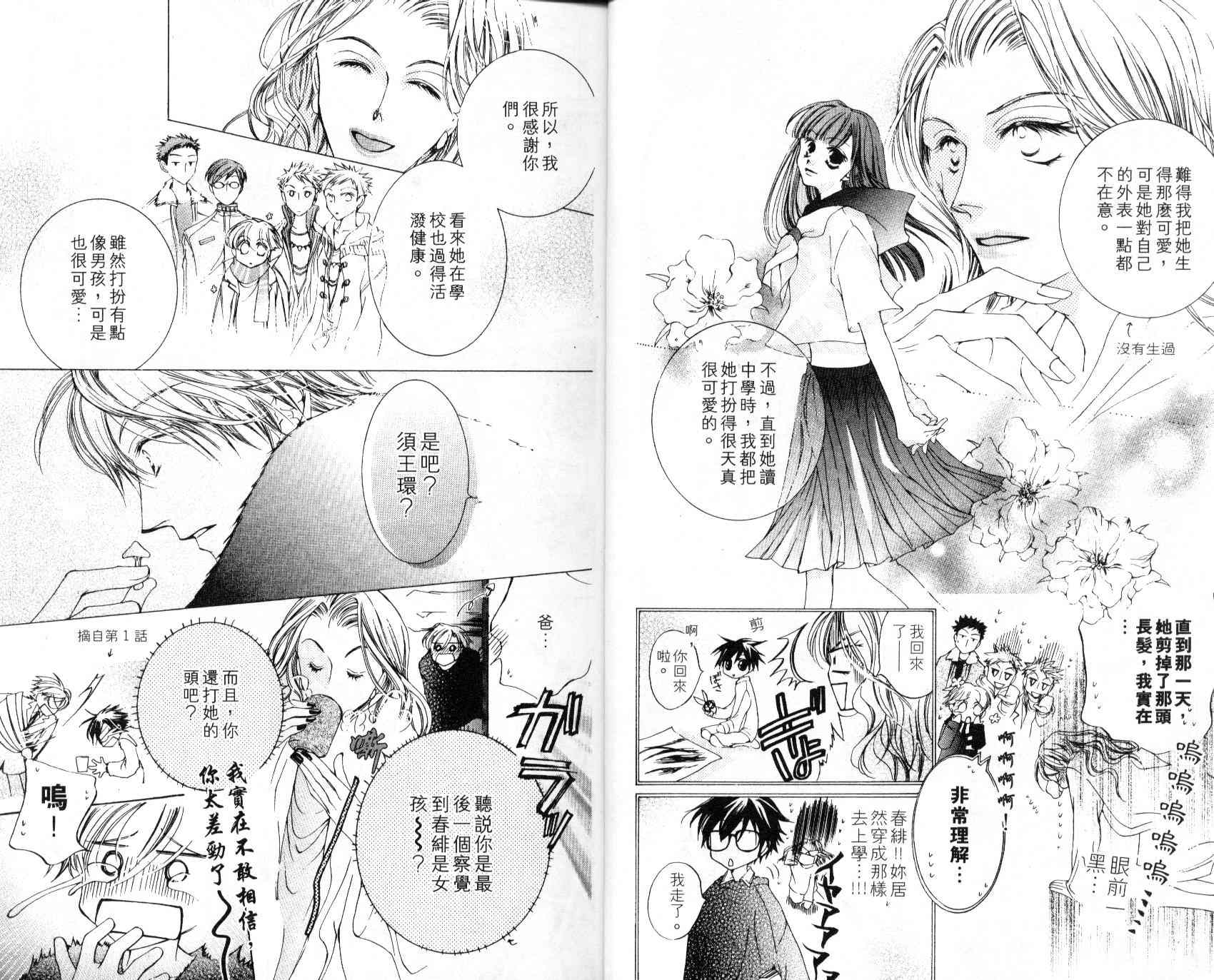 樱兰高校男公关部漫画,第4卷2图