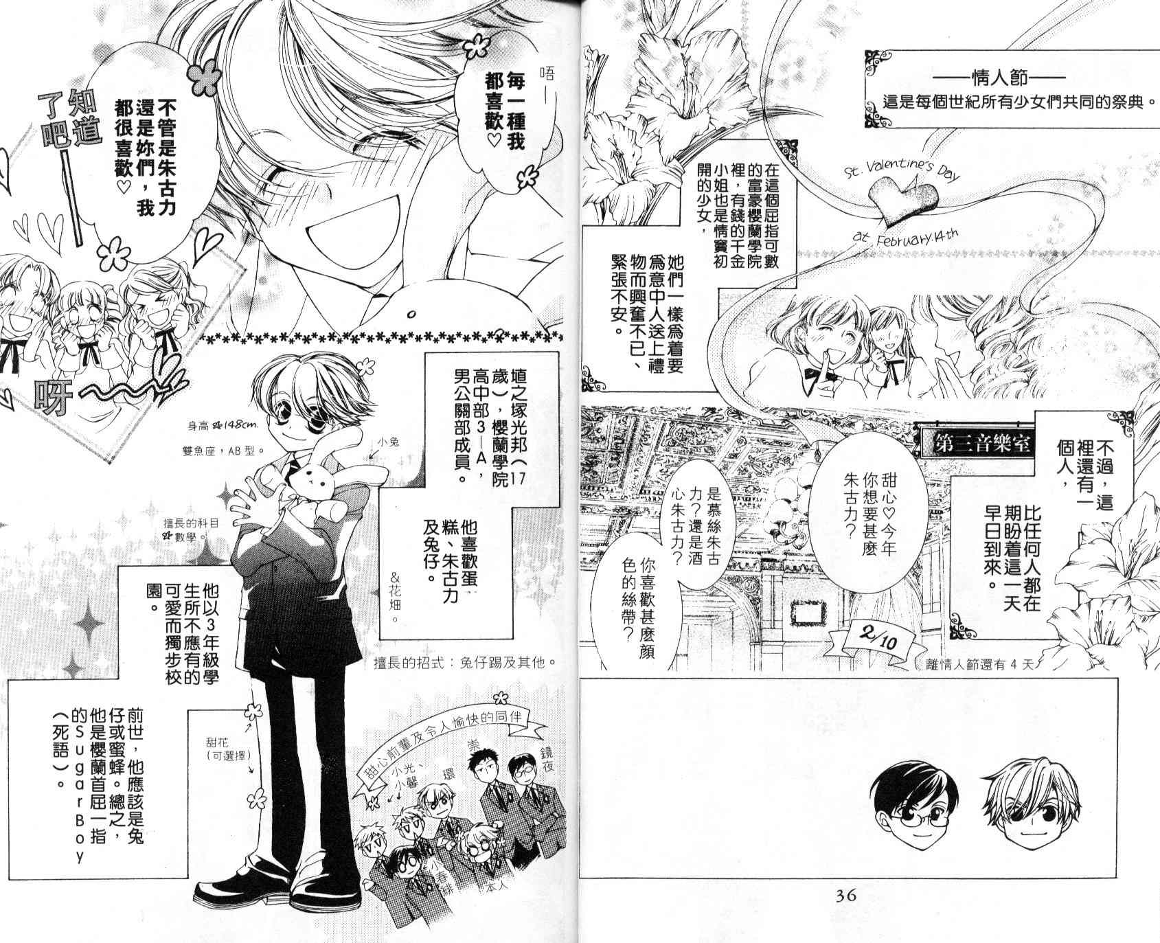 樱兰高校男公关部漫画,第4卷2图