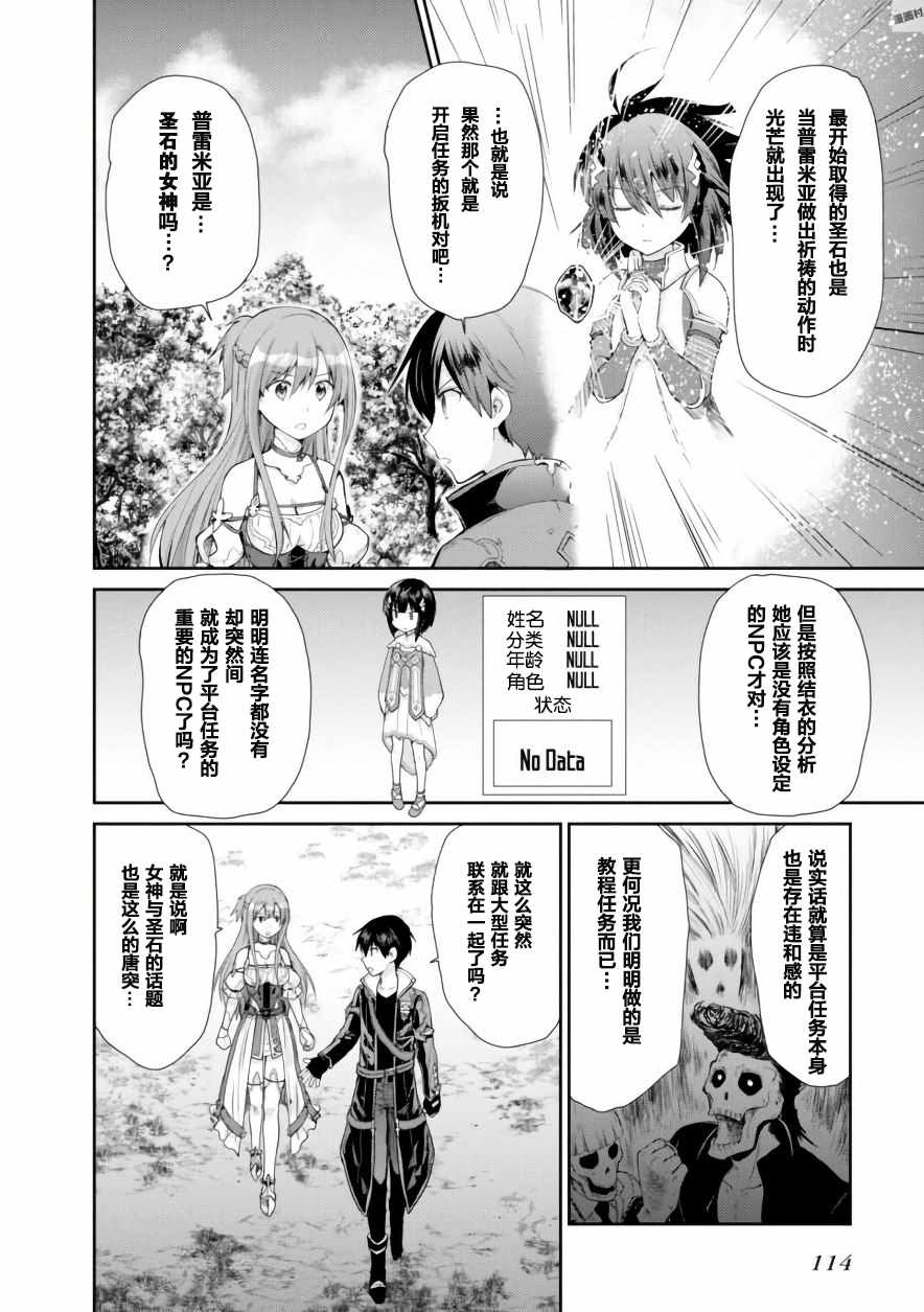 刀剑神域 虚空幻界漫画,第8话1图