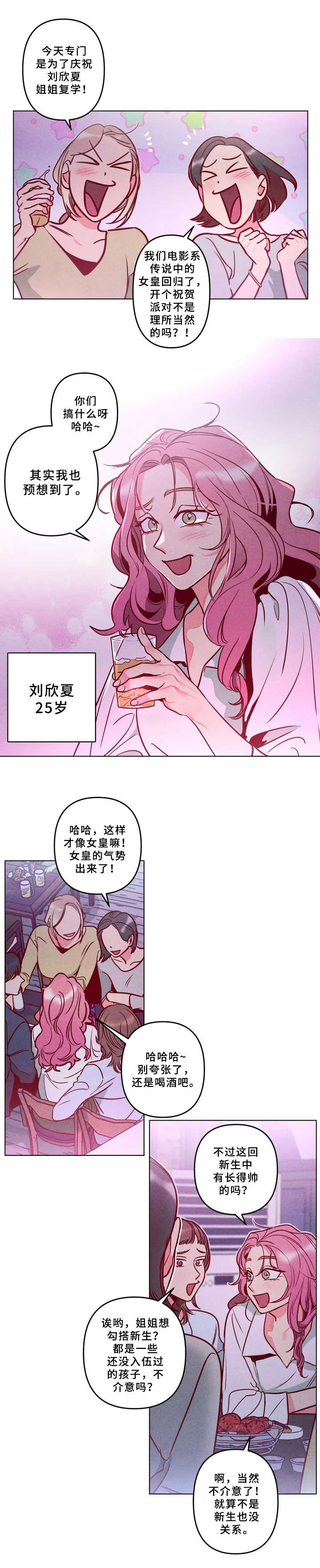 学院女皇漫画,第1章：女皇2图