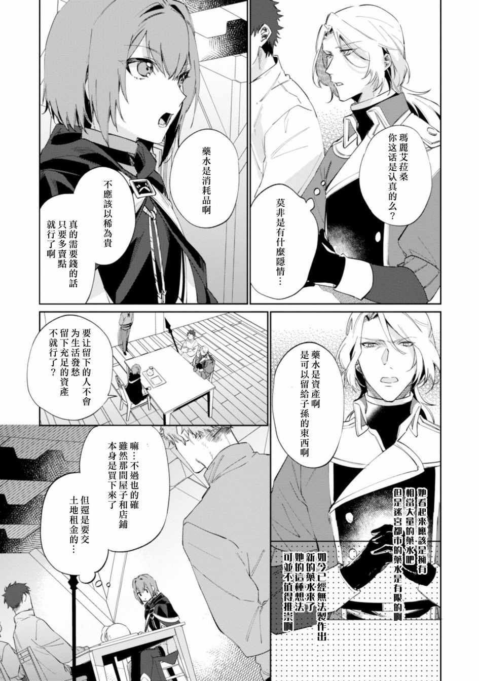 幸存炼金术师想在城里静静生活漫画,第8话4图