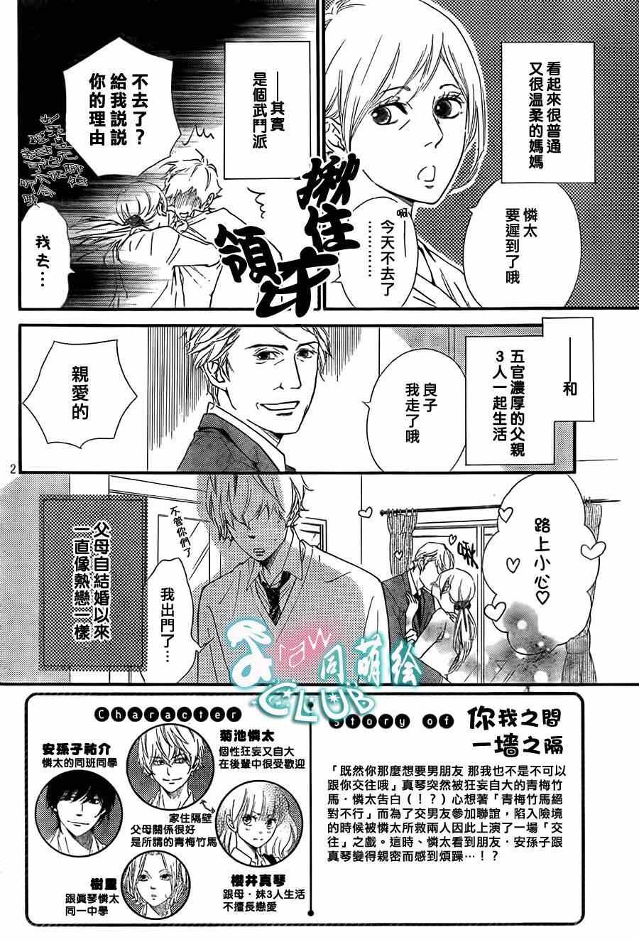 你我之间一墙之隔漫画,第7话2图