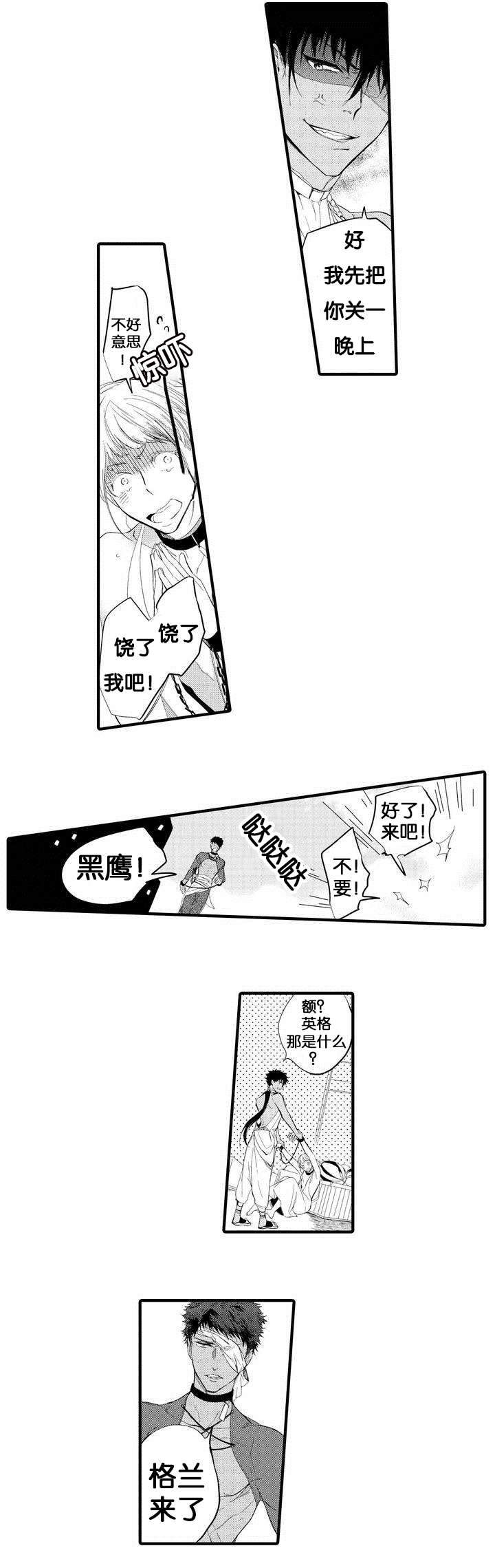 撒哈拉沙漠的鹰漫画,第1话3图