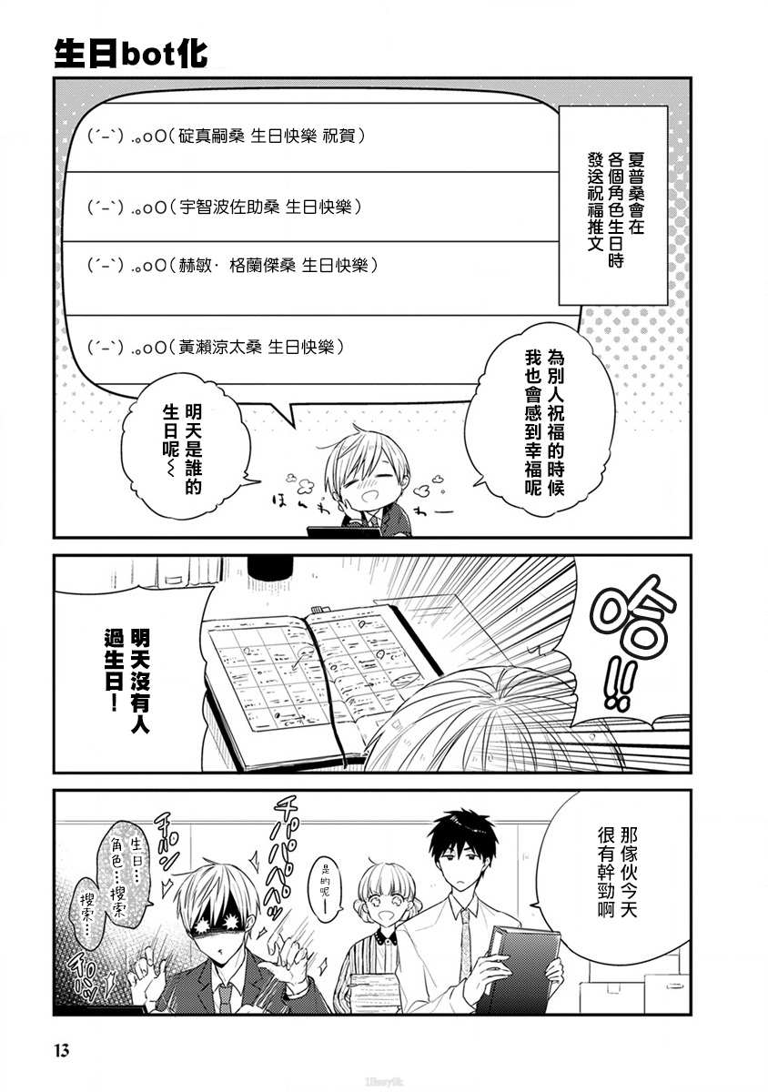 夏普桑和百利达君漫画,第2话1图