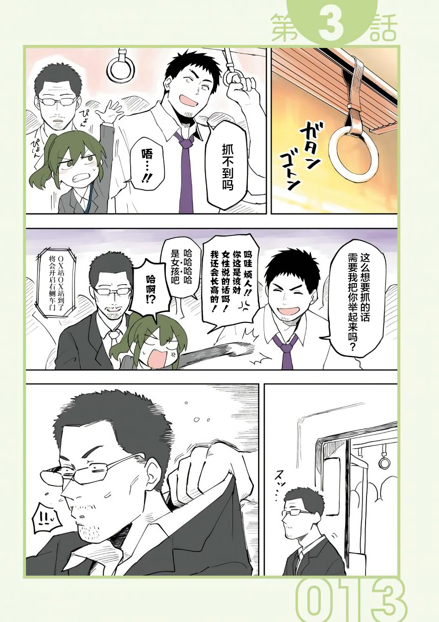 关于前辈很烦人的事漫画,第3话1图