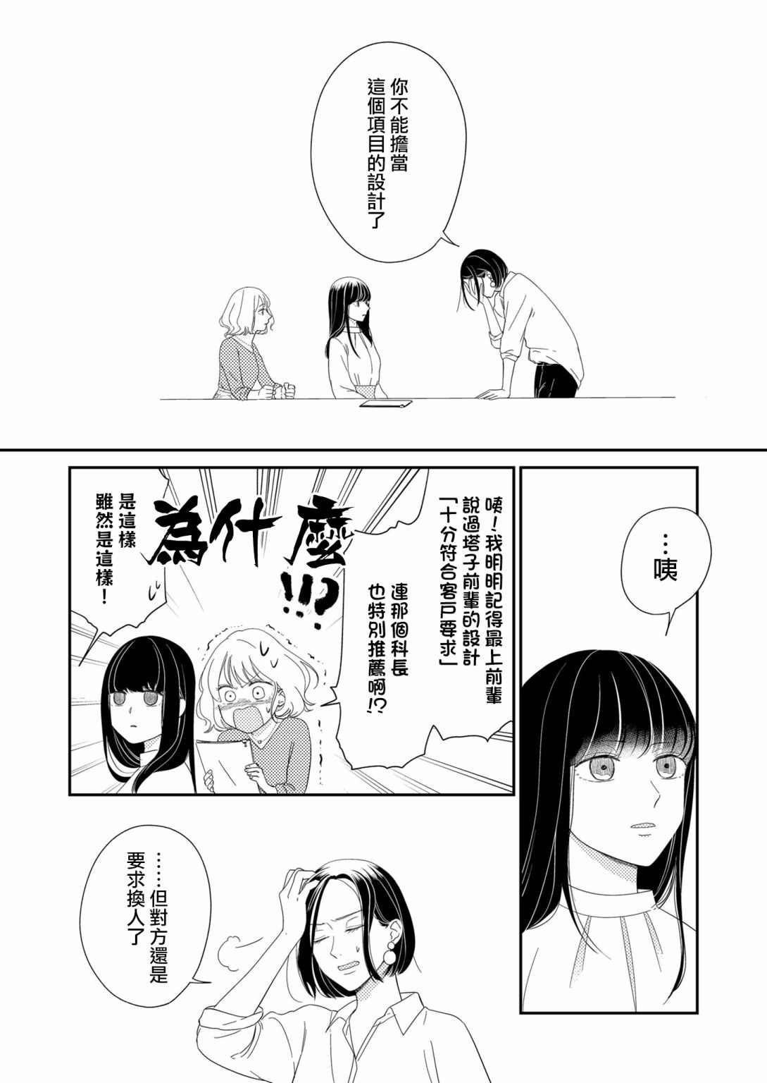 塔子小姐无法成为像样的大人漫画,第1话5图