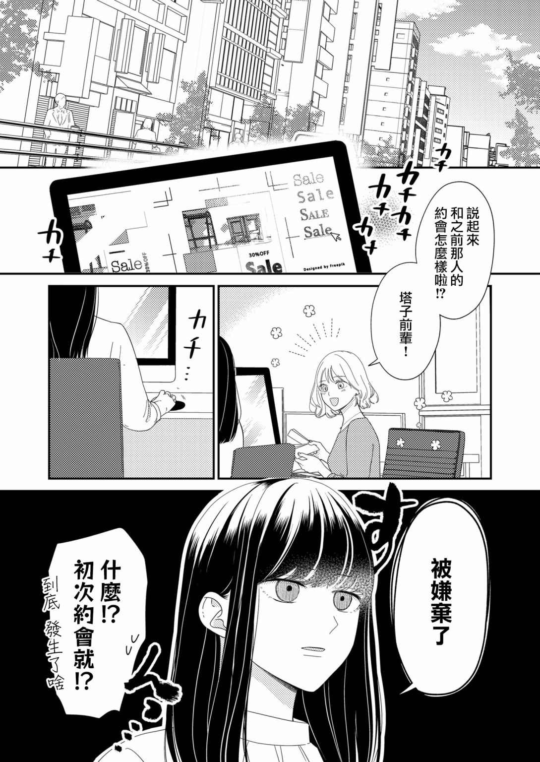 塔子小姐无法成为像样的大人漫画,第1话2图