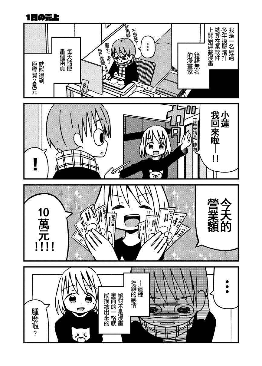 关于如果有了10万关注女朋友就会放弃○○这件事漫画,第2话1图