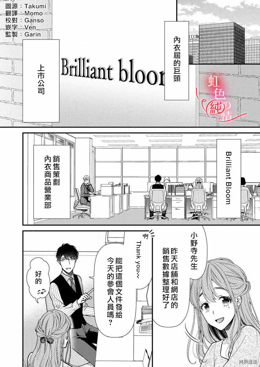 爱要大声说出口～圣人部长与纯情OL漫画,第4话2图