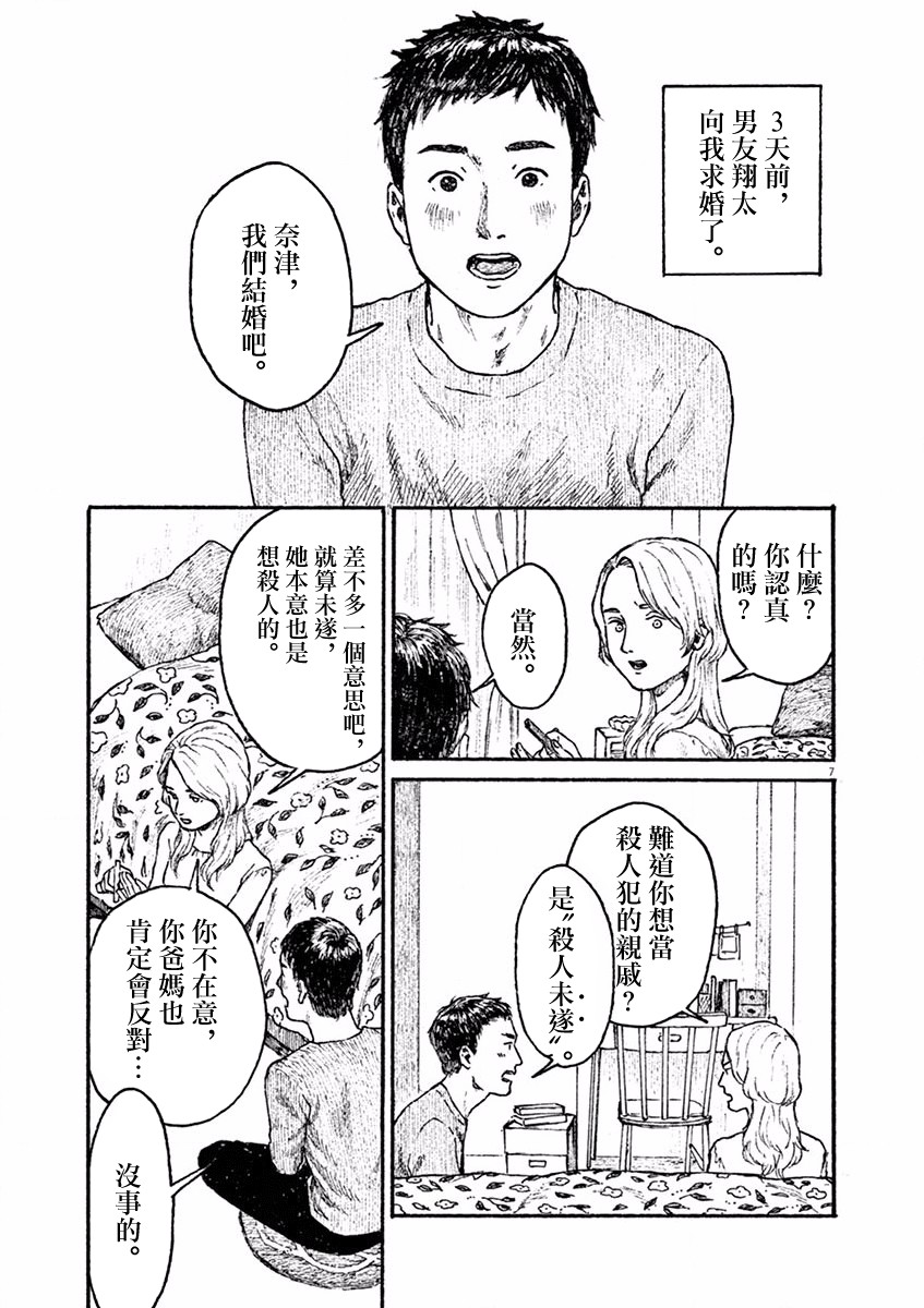 高墙里的美发店漫画,第4话小松原奈津2图