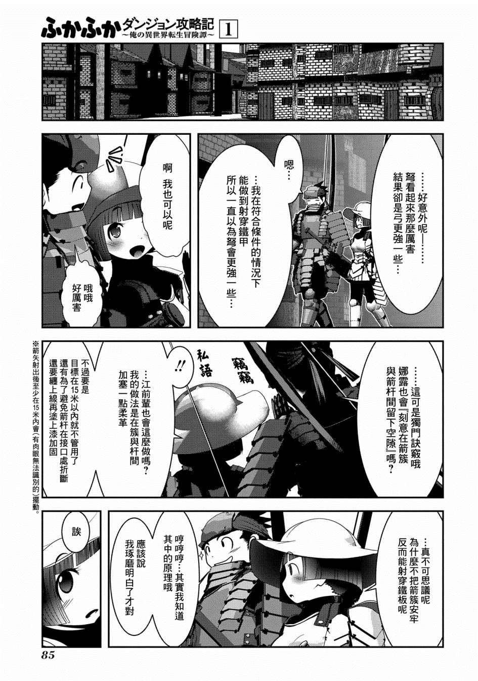 未尾大迷宫攻略记——我的异世界转生冒险传漫画,第2话熟悉使用的弓是十字弩的上位替换3图