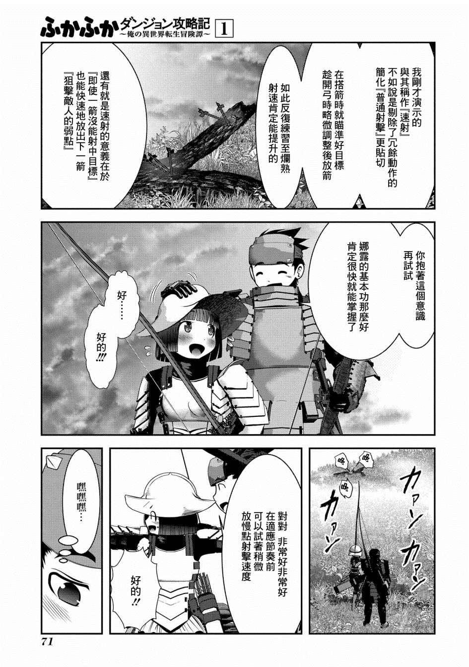 未尾大迷宫攻略记——我的异世界转生冒险传漫画,第2话熟悉使用的弓是十字弩的上位替换4图