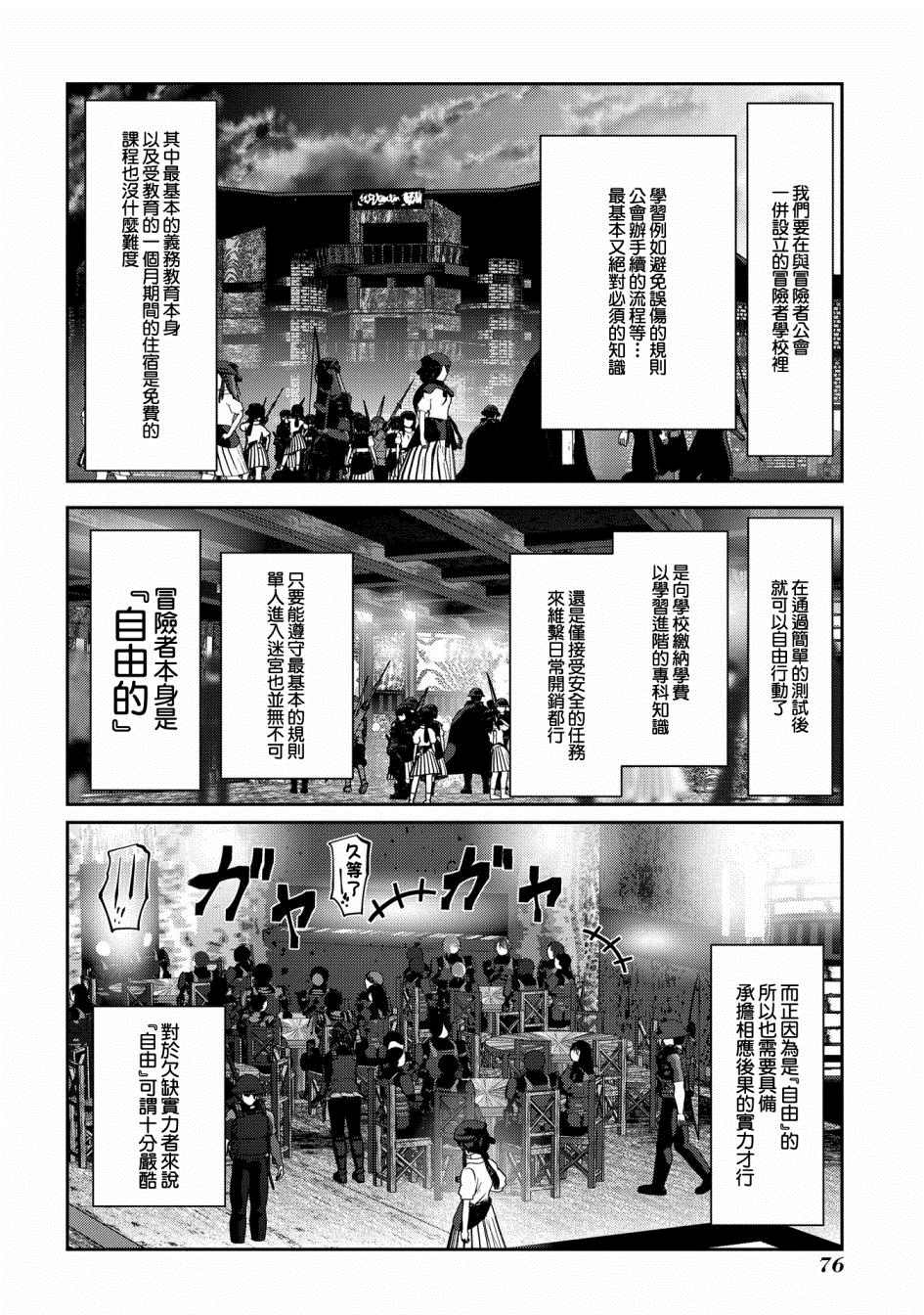 未尾大迷宫攻略记——我的异世界转生冒险传漫画,第2话熟悉使用的弓是十字弩的上位替换4图