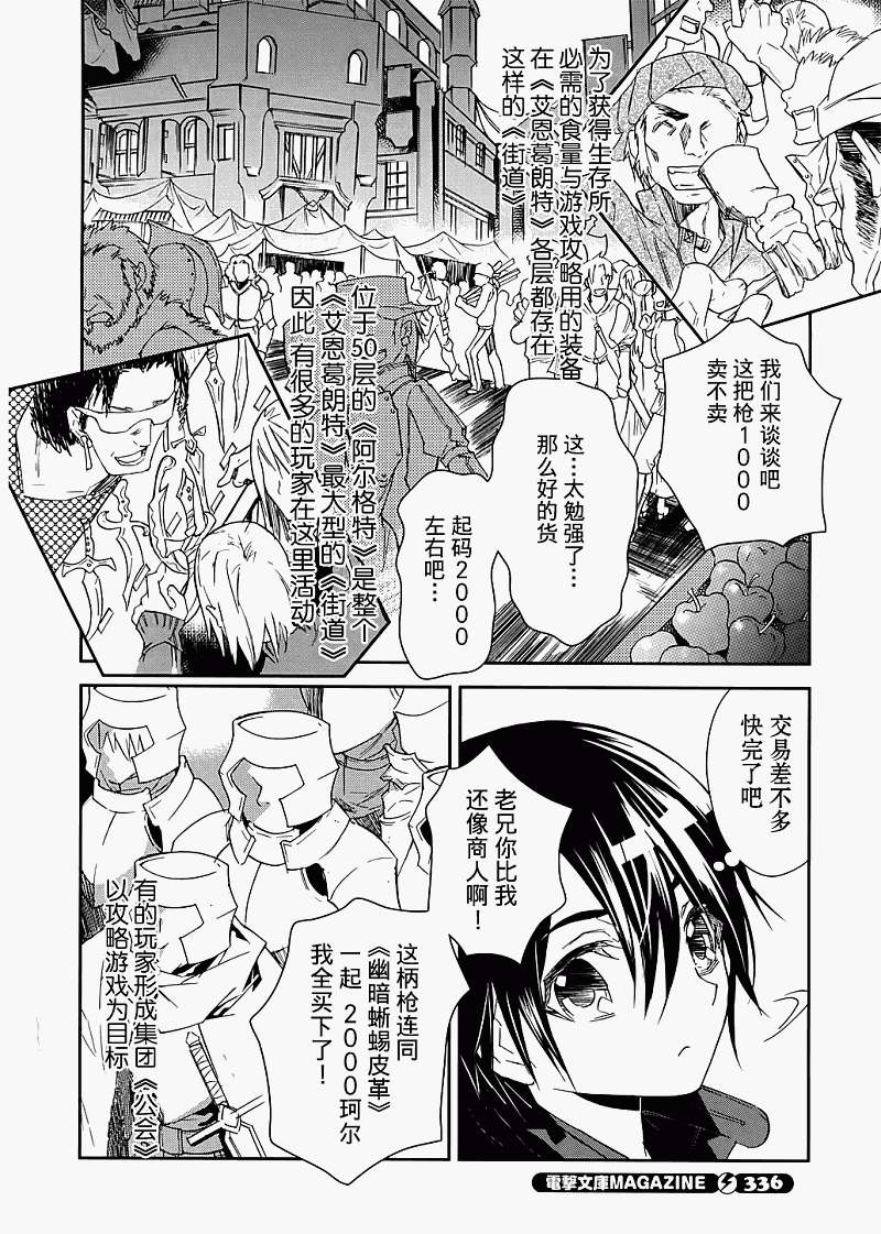 刀剑神域漫画,第3话4图