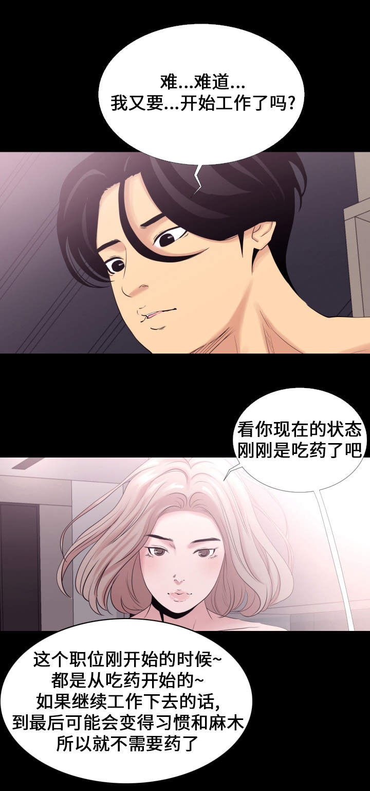 难职工漫画,第3章：吃药1图