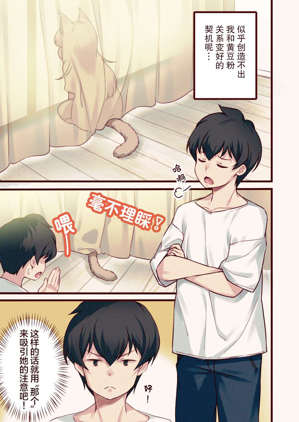 我家的猫猫是可爱的女孩子免费漫画,第2话2图