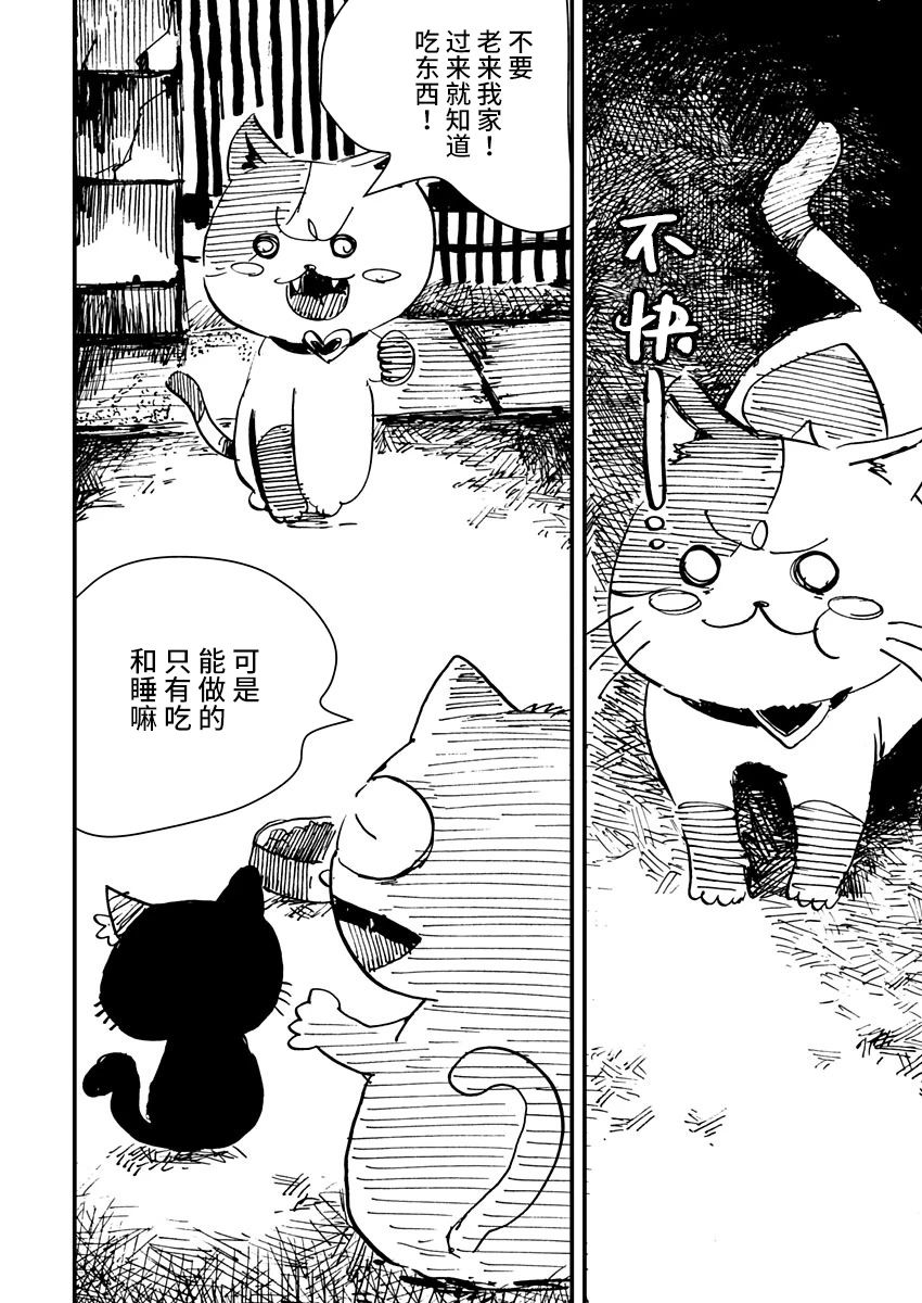 黑猫小小的一生漫画,第3话5图