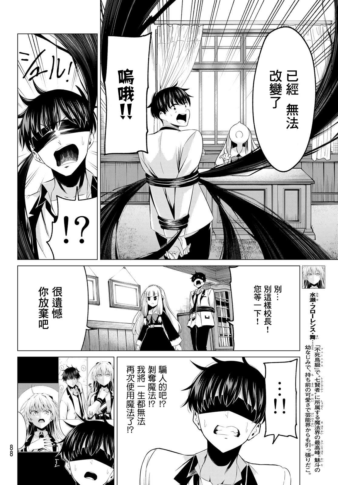 恋与魔法完全搞不清！漫画,第2话七贤者2图